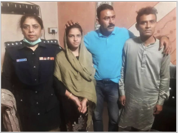 Christian Girl in Pakistan Recovered from Kidnapper